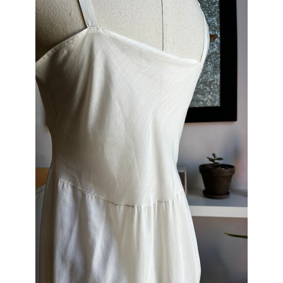 Vintage 60s Sheer Cotton Slip Dress | Edwardian Lace | Sears Roebuck | S/M - Picture 6 of 8